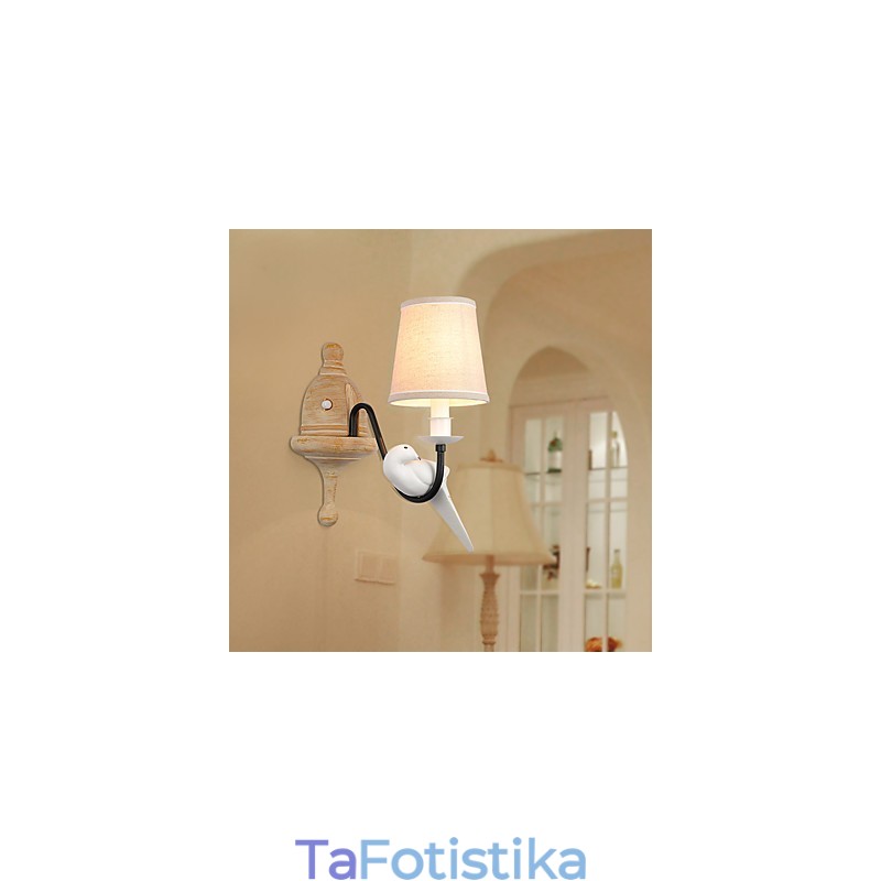 Ρουστίκ Lodge Simple Vintage Πίνακας Χαρακτηριστικό Φωτιστικό Περιβάλλοντος Απλίκες τοίχου Φωτιστικό τοίχου