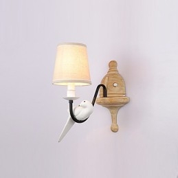 Ρουστίκ Lodge Simple Vintage Πίνακας Χαρακτηριστικό Φωτιστικό Περιβάλλοντος Απλίκες τοίχου Φωτιστικό τοίχου