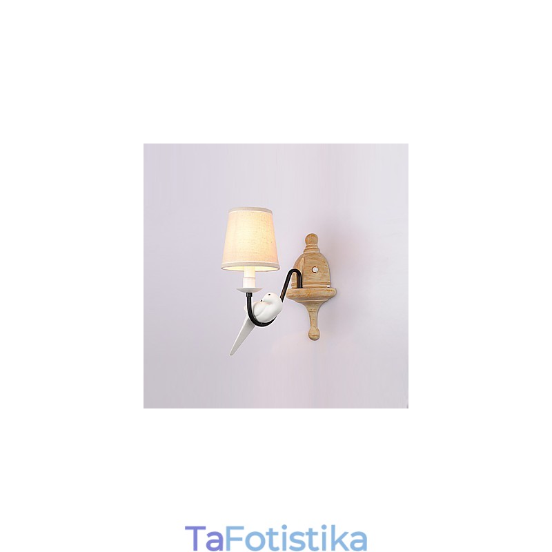 Ρουστίκ Lodge Simple Vintage Πίνακας Χαρακτηριστικό Φωτιστικό Περιβάλλοντος Απλίκες τοίχου Φωτιστικό τοίχου