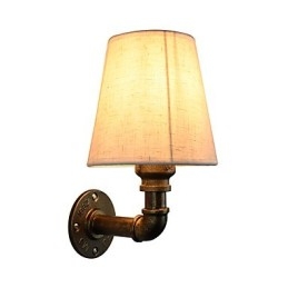 Rustic Lodge Brass Χαρακτηριστικό για Απλίκες Τοίχου Περιβάλλοντος Φωτιστικό τοίχου