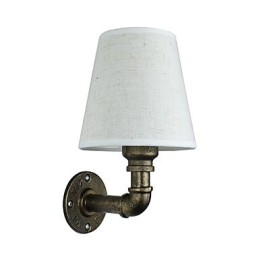 Rustic Lodge Brass Χαρακτηριστικό για Απλίκες Τοίχου Περιβάλλοντος Φωτιστικό τοίχου