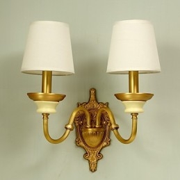 Απλό Country Traditional Classic Brass χαρακτηριστικό για Mini Style Uplight Απλίκες τοίχου Φωτιστικό τοίχου