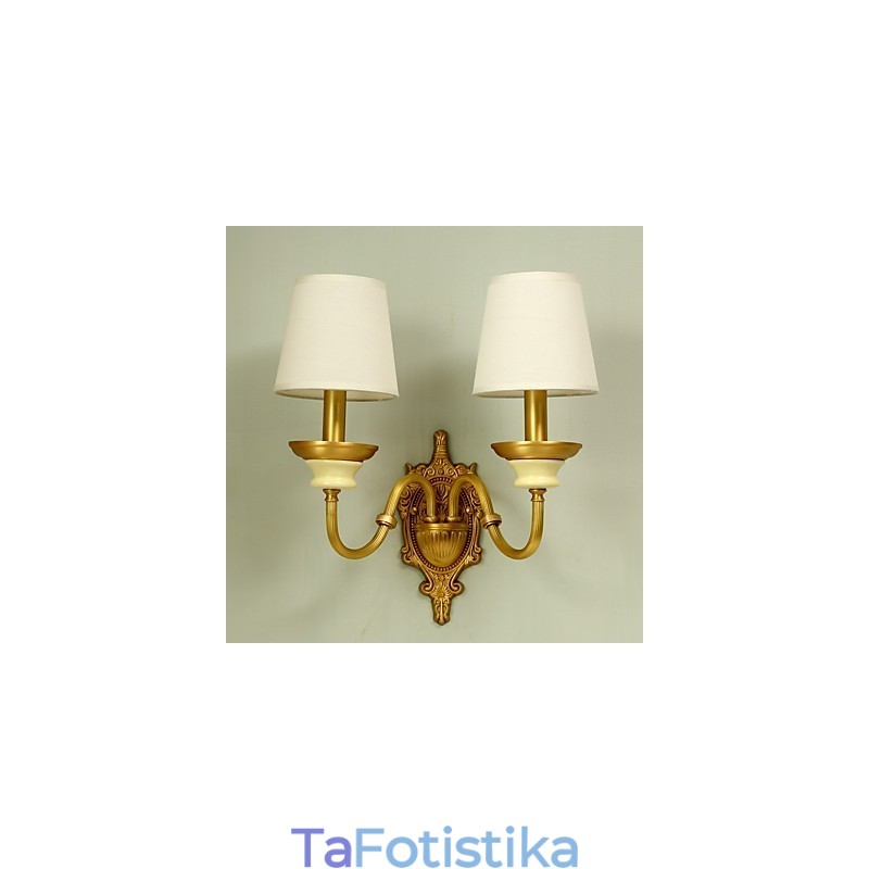 Απλό Country Traditional Classic Brass χαρακτηριστικό για Mini Style Uplight Απλίκες τοίχου Φωτιστικό τοίχου