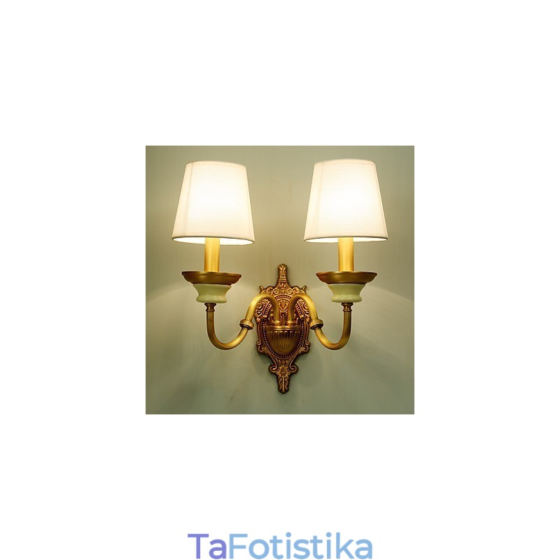 Απλό Country Traditional Classic Brass χαρακτηριστικό για Mini Style Uplight Απλίκες τοίχου Φωτιστικό τοίχου