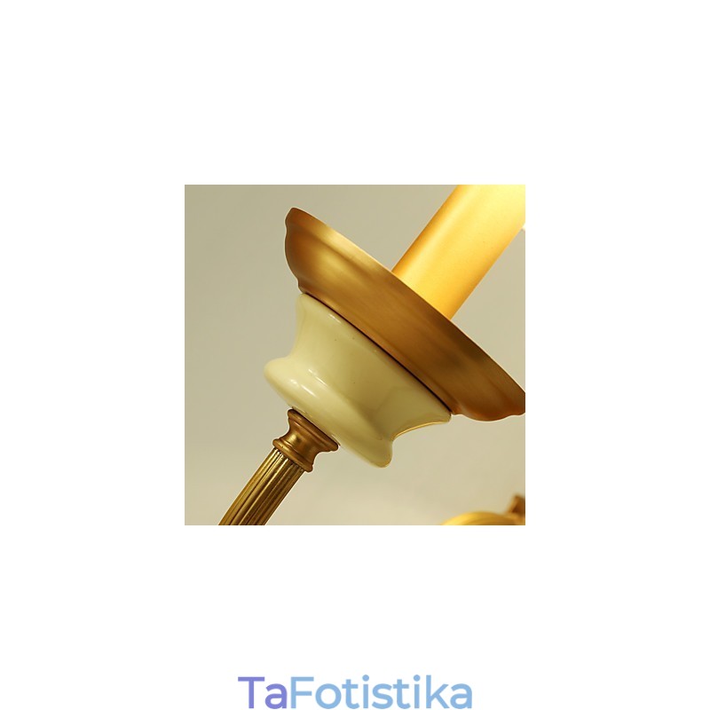 Απλό Country Traditional Classic Brass χαρακτηριστικό για Mini Style Uplight Απλίκες τοίχου Φωτιστικό τοίχου