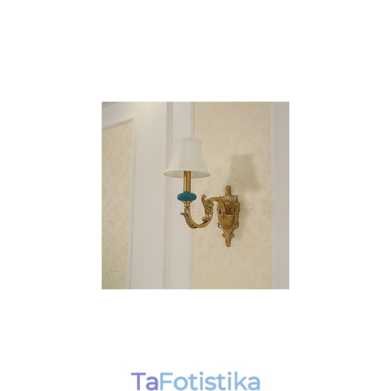 Απλό Country Traditional Classic Brass χαρακτηριστικό για Mini Style Uplight Απλίκες τοίχου Φωτιστικό τοίχου