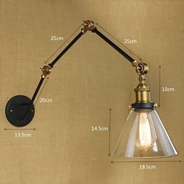 Απλό Vintage Country Retro Painting χαρακτηριστικό για Swing Arm Eye Protection Ambient Light
