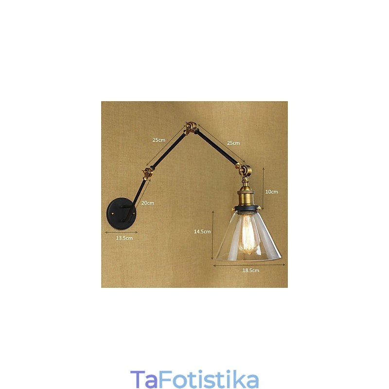 Απλό Vintage Country Retro Painting χαρακτηριστικό για Swing Arm Eye Protection Ambient Light