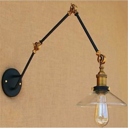 Λειτουργία Rustic Lodge Country Chrome για Swing Arm Ambient Light Swing Arm Lights