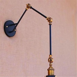 Λειτουργία Rustic Lodge Country Chrome για Swing Arm Ambient Light Swing Arm Lights