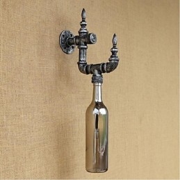 Retro Nostalgia With Switch Cafe Bar Restaurant Aisle Water Pipe Φωτιστικό τοίχου
