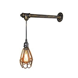 Σοφίτα vintage φωτιστικά τοίχου με διακόπτη Industrial Edison Fashion Simplicity Απλίκα τοίχου Μεταλλικό καπάκι βάσης