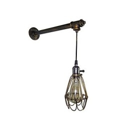 Σοφίτα vintage φωτιστικά τοίχου με διακόπτη Industrial Edison Fashion Simplicity Απλίκα τοίχου Μεταλλικό καπάκι βάσης