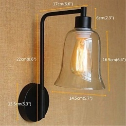 Rustic Lodge Country Black Oxide Finish Χαρακτηριστικό φινιρίσματος για Swing Arm Ambient Light