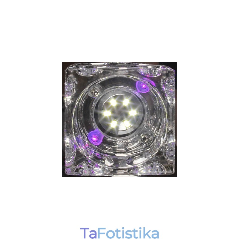 Μοντέρνο, μοντέρνο κρύσταλλο ηλεκτροεπικαλυμμένο γυαλί, χωνευτή βάση