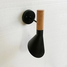 Μοντέρνο απλό κρεβάτι σαλονιού Επιτοίχιο φωτιστικό από σφυρήλατο σίδερο
