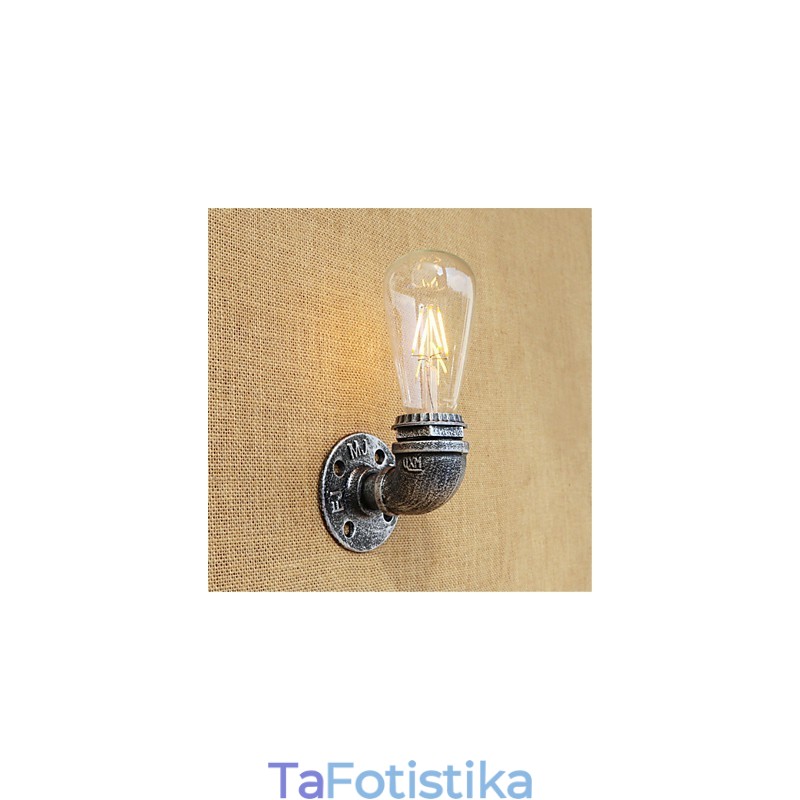 Country Retro Painting χαρακτηριστικό για Mini Style Ambient Light Φωτιστικά τοίχου Φωτιστικό τοίχου