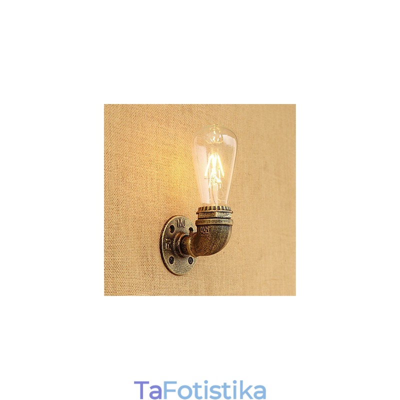 Country Retro Painting χαρακτηριστικό για Mini Style Ambient Light Φωτιστικά τοίχου Φωτιστικό τοίχου