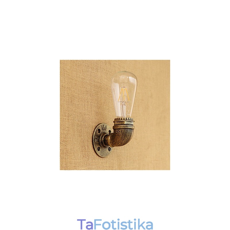 Country Retro Painting χαρακτηριστικό για Mini Style Ambient Light Φωτιστικά τοίχου Φωτιστικό τοίχου