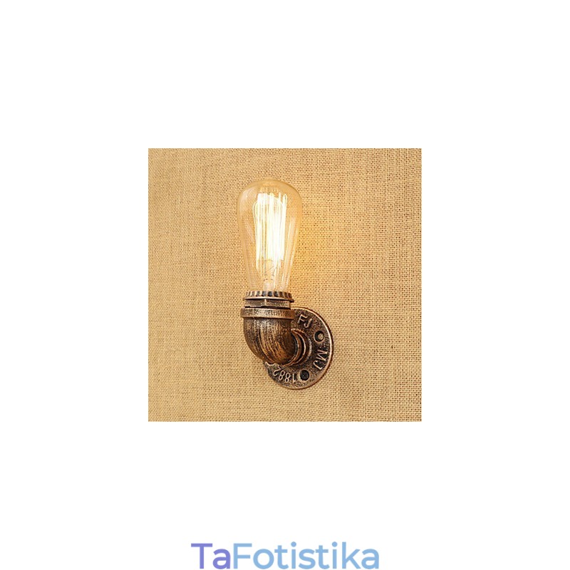 Country Retro Painting χαρακτηριστικό για Mini Style Ambient Light Φωτιστικά τοίχου Φωτιστικό τοίχου