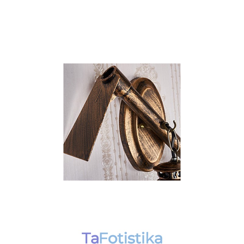 Λειτουργία ζωγραφικής Rustic Lodge για απλίκες τοίχου σε Mini Style Uplight Φωτιστικό τοίχου C