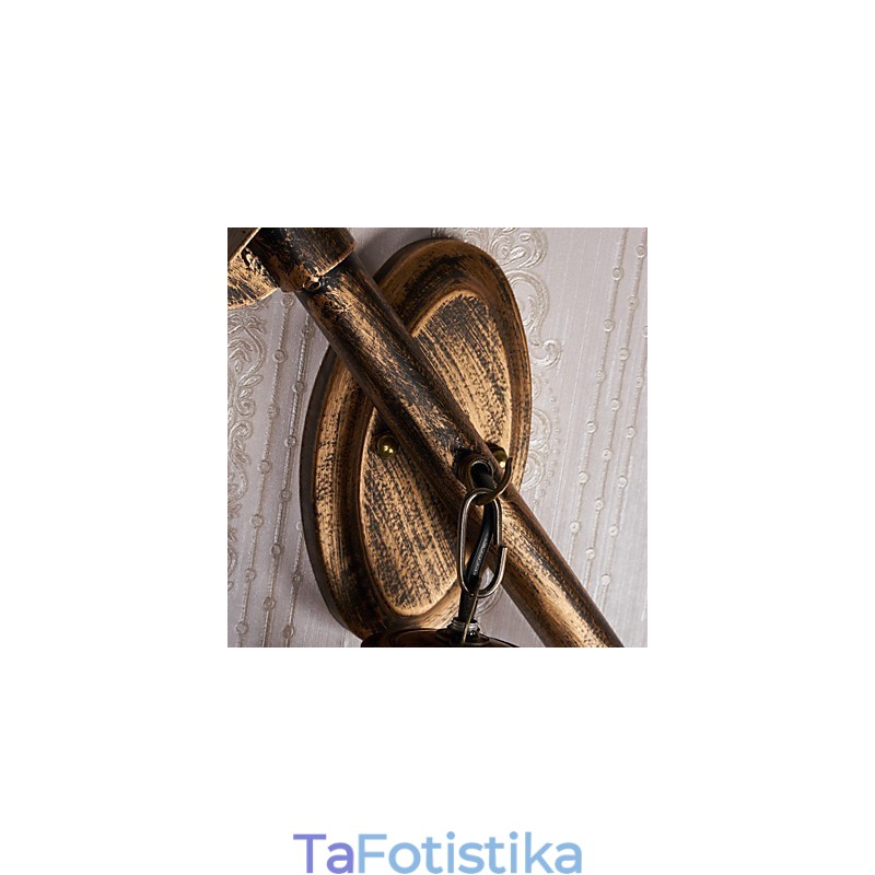 Λειτουργία ζωγραφικής Rustic Lodge για απλίκες τοίχου σε Mini Style Uplight Φωτιστικό τοίχου C