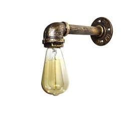 Rustic Lodge Traditional Classic Antique ορειχάλκινο χαρακτηριστικό για απλίκες τοίχου περιβάλλοντος φωτός Φωτιστικό τοίχου