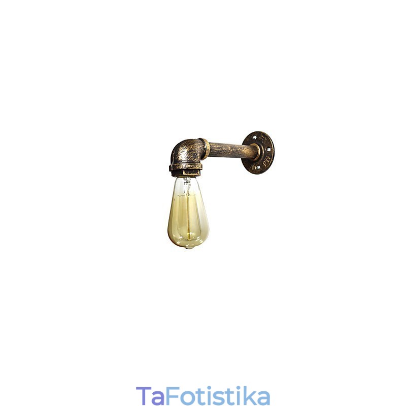 Rustic Lodge Traditional Classic Antique ορειχάλκινο χαρακτηριστικό για απλίκες τοίχου περιβάλλοντος φωτός Φωτιστικό τοίχου