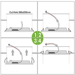 Σύγχρονη Σύγχρονη Ζωγραφική Metal Flush Mount