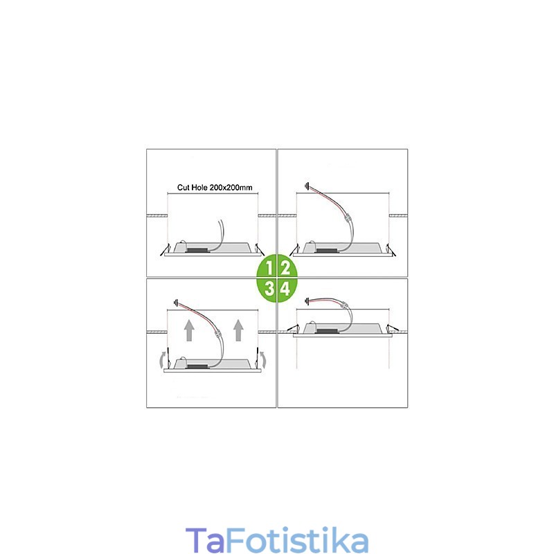 Σύγχρονη Σύγχρονη Ζωγραφική Metal Flush Mount