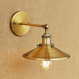 Rustic Lodge Country ρετρό ηλεκτρολυμένη λειτουργία για μίνι απλίκες τοίχου περιβάλλοντος φωτός