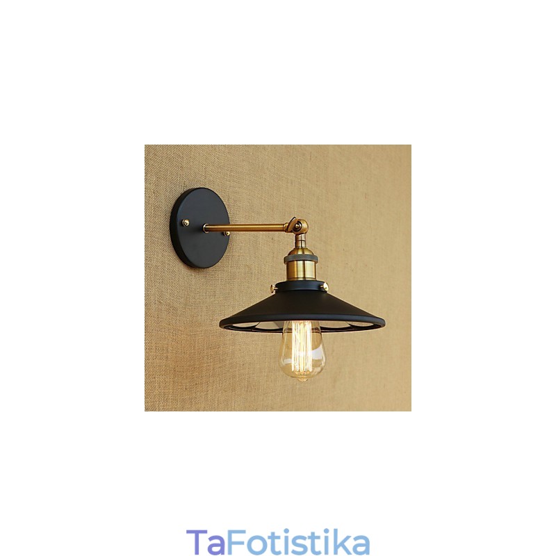 Country Retro Painting χαρακτηριστικό για Mini Style Ambient Light Απλίκες τοίχου Φωτιστικό τοίχου