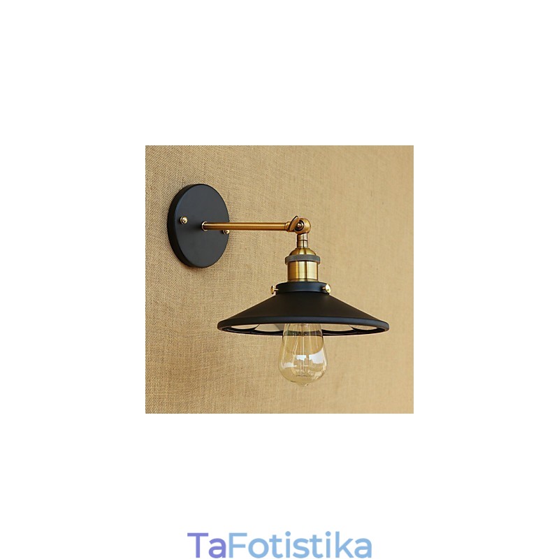 Country Retro Painting χαρακτηριστικό για Mini Style Ambient Light Απλίκες τοίχου Φωτιστικό τοίχου