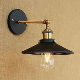 Country Retro Painting χαρακτηριστικό για Mini Style Ambient Light Απλίκες τοίχου Φωτιστικό τοίχου