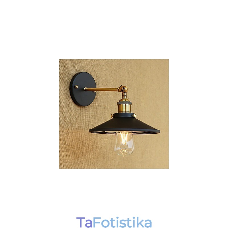 Country Retro Painting χαρακτηριστικό για Mini Style Ambient Light Απλίκες τοίχου Φωτιστικό τοίχου
