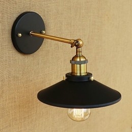 Country Retro Painting χαρακτηριστικό για Mini Style Ambient Light Απλίκες τοίχου Φωτιστικό τοίχου