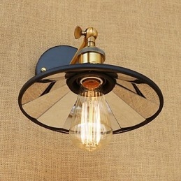 Country Retro Painting χαρακτηριστικό για Mini Style Ambient Light Απλίκες τοίχου Φωτιστικό τοίχου