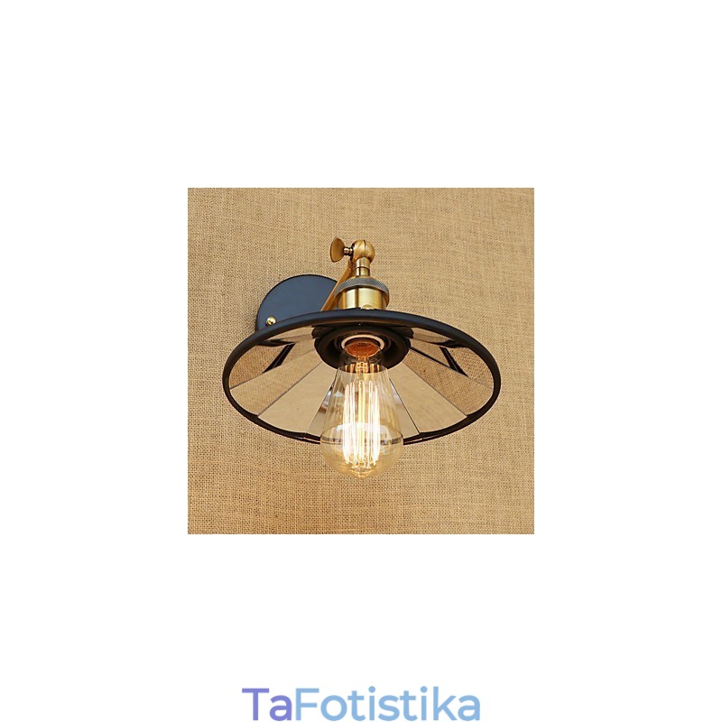 Country Retro Painting χαρακτηριστικό για Mini Style Ambient Light Απλίκες τοίχου Φωτιστικό τοίχου