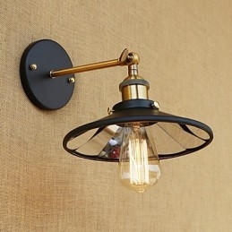 Country Retro Painting χαρακτηριστικό για Mini Style Ambient Light Απλίκες τοίχου Φωτιστικό τοίχου