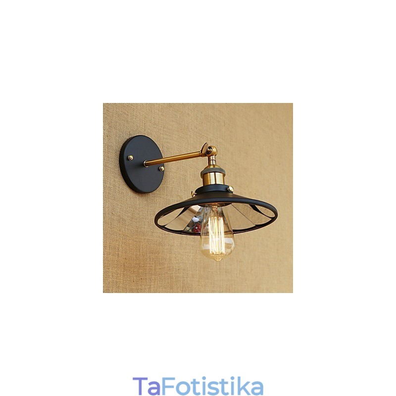 Country Retro Painting χαρακτηριστικό για Mini Style Ambient Light Απλίκες τοίχου Φωτιστικό τοίχου