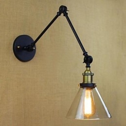 Country Retro ηλεκτρολυμένο χαρακτηριστικό για Mini Style Eye Protection Swing Arm Lights