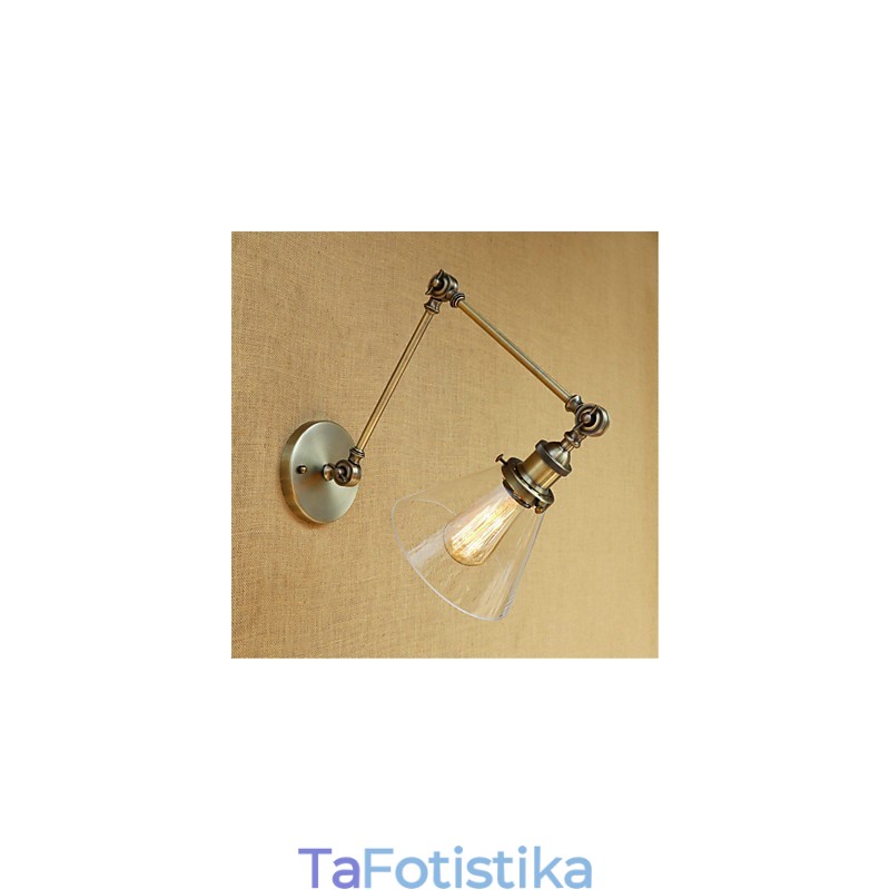 Country Retro ηλεκτρολυμένο χαρακτηριστικό για Mini Style Eye Protection Swing Arm Lights