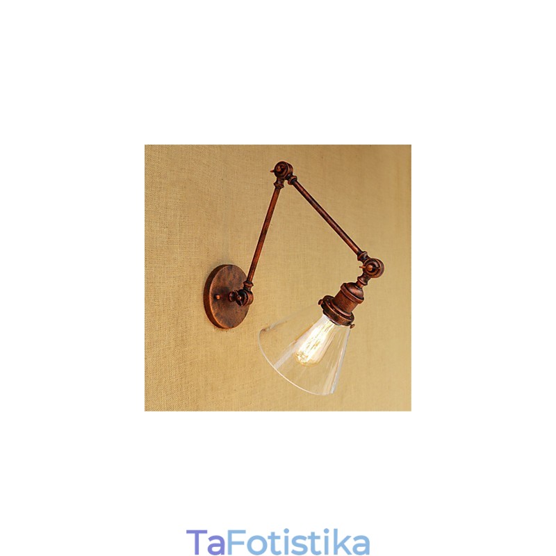 Country Retro ηλεκτρολυμένο χαρακτηριστικό για Mini Style Eye Protection Swing Arm Lights