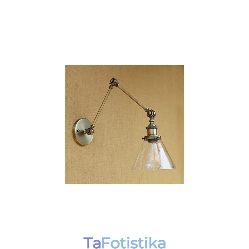 Country Retro ηλεκτρολυμένο χαρακτηριστικό για Mini Style Eye Protection Swing Arm Lights
