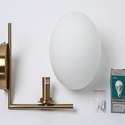 Rustic Lodge Country Electroplated χαρακτηριστικό για Mini Style Ambient Light Απλίκες τοίχου Φωτιστικό τοίχου