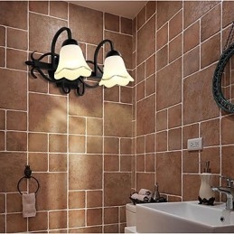 Rustic Lodge Ηλεκτροεπιχρυσωμένο Χαρακτηριστικό για Φωτιστικό Μπάνιου Downlight Φωτιστικό τοίχου