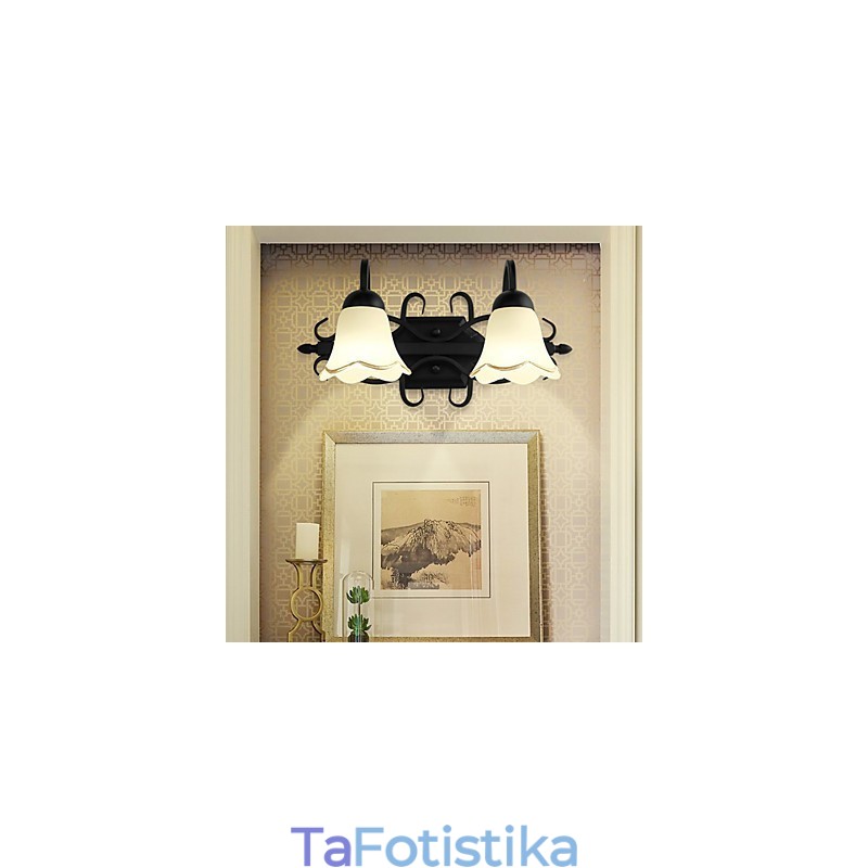 Rustic Lodge Ηλεκτροεπιχρυσωμένο Χαρακτηριστικό για Φωτιστικό Μπάνιου Downlight Φωτιστικό τοίχου