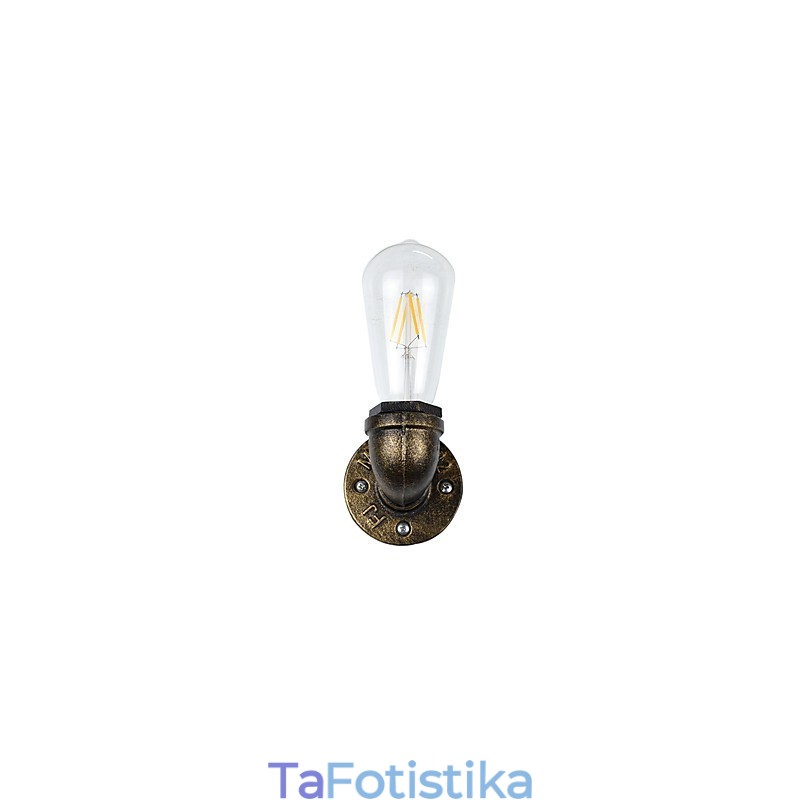 Rustic Lodge Παραδοσιακό Κλασικό Αντίκες Μπρούτζινο Χαρακτηριστικό για Απλίκες Τοίχου Περιβάλλοντος Φωτιστικό τοίχου