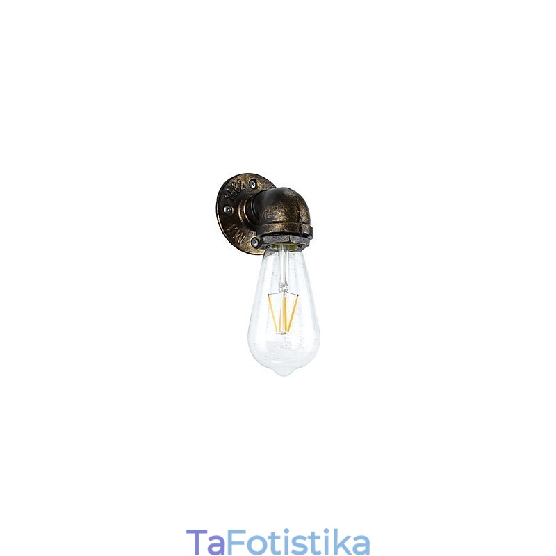 Rustic Lodge Παραδοσιακό Κλασικό Αντίκες Μπρούτζινο Χαρακτηριστικό για Απλίκες Τοίχου Περιβάλλοντος Φωτιστικό τοίχου