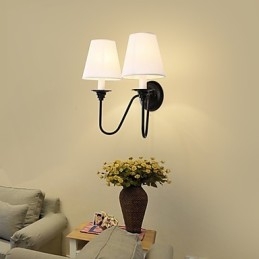Rustic Lodge Black Oxide Finish Χαρακτηριστικό για προστασία ματιών Απλίκες τοίχου από φως περιβάλλοντος φωτός τοίχου